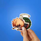Katsuki Sticker waterproof vinyl decal for laptop, bike, car & bottle