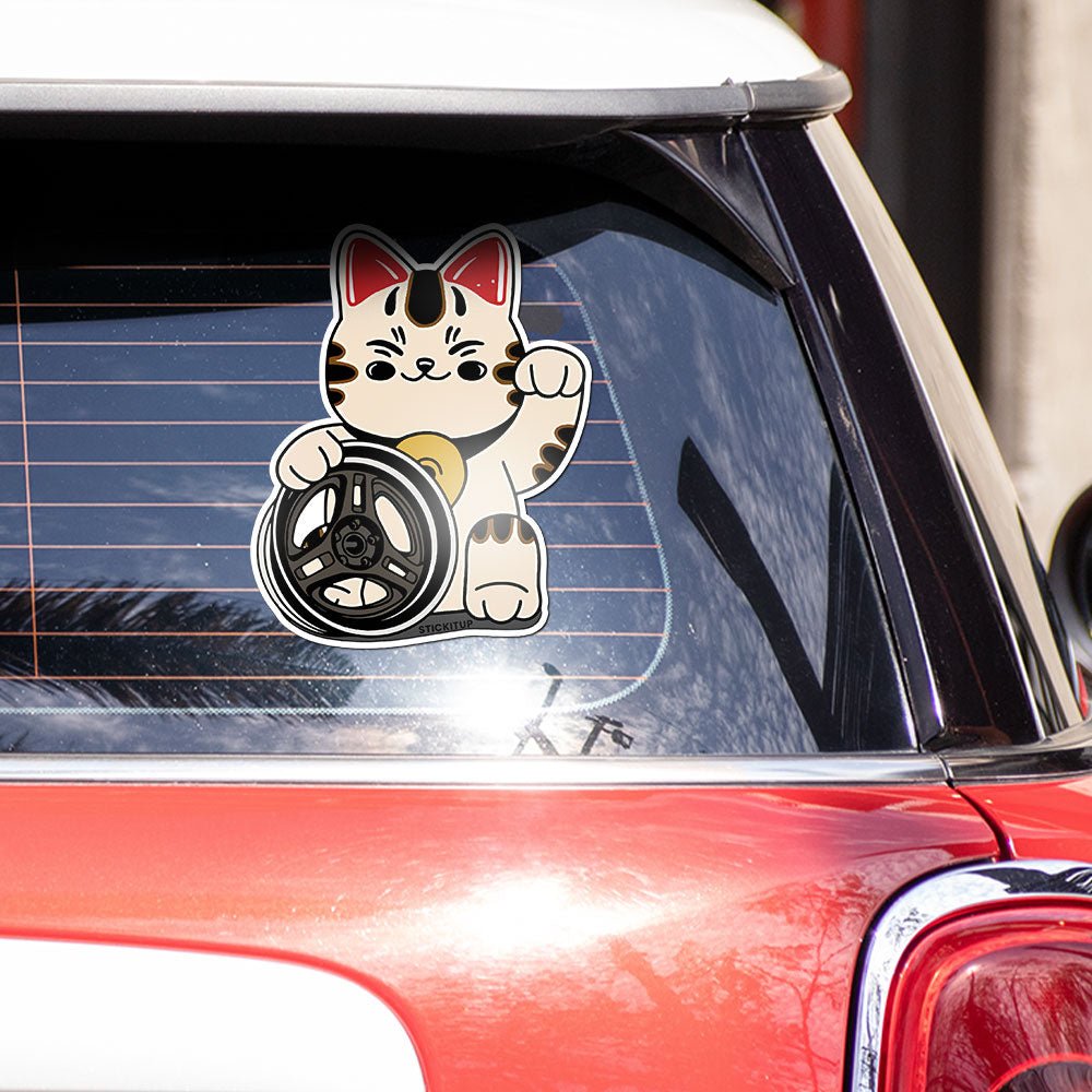 Kavaee character Bumper Sticker waterproof vinyl decal for laptop, bike, car & bottle