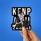 Kenpachi Sticker waterproof vinyl decal for laptop, bike, car & bottle