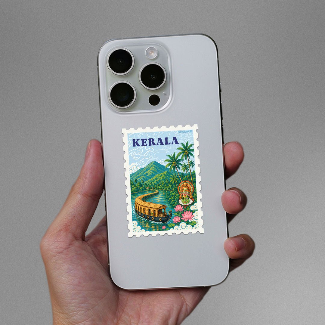 Kerala Stamp Sticker - Stickers | STICK IT UP
