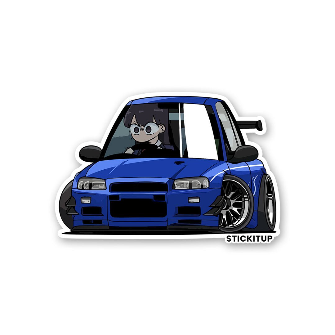 Komi San Car Sticker - Stickers | STICK IT UP