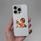 Krishna And Cow 0.1 Sticker waterproof vinyl decal for laptop, bike, car & bottle