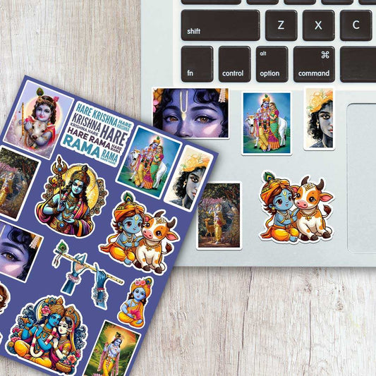 Krishna Mini Sticker Sheet - STICK IT UP