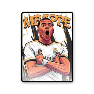 Kylian Mbapp√© 24 Sticker waterproof vinyl decal for laptop, bike, car & bottle