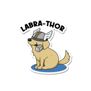 Labra - Thor Sticker waterproof vinyl decal for laptop, bike, car & bottle
