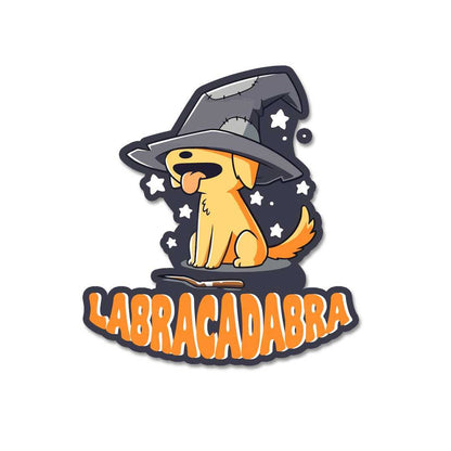 Labracadabra Sticker waterproof vinyl decal for laptop, bike, car & bottle