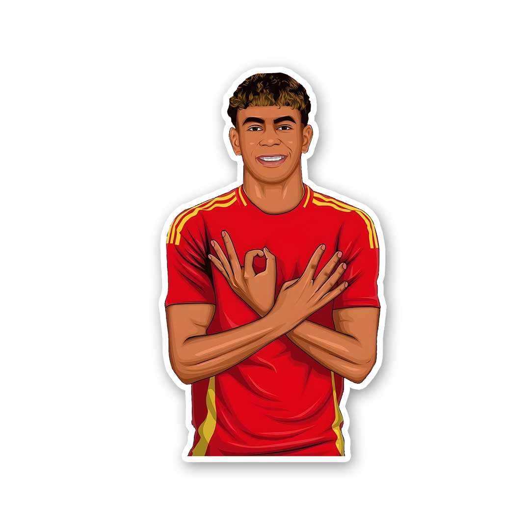 Lamine Yamal Sticker - Stickers | STICK IT UP