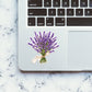 Lavender Flowers Sticker