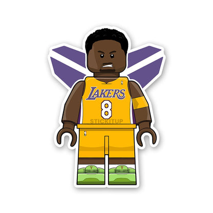 Lego Kobe Sticker waterproof vinyl decal for laptop, bike, car & bottle