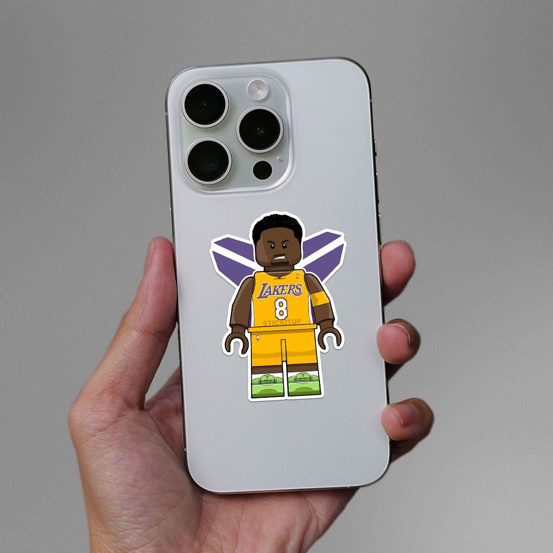 Lego Kobe Sticker waterproof vinyl decal for laptop, bike, car & bottle