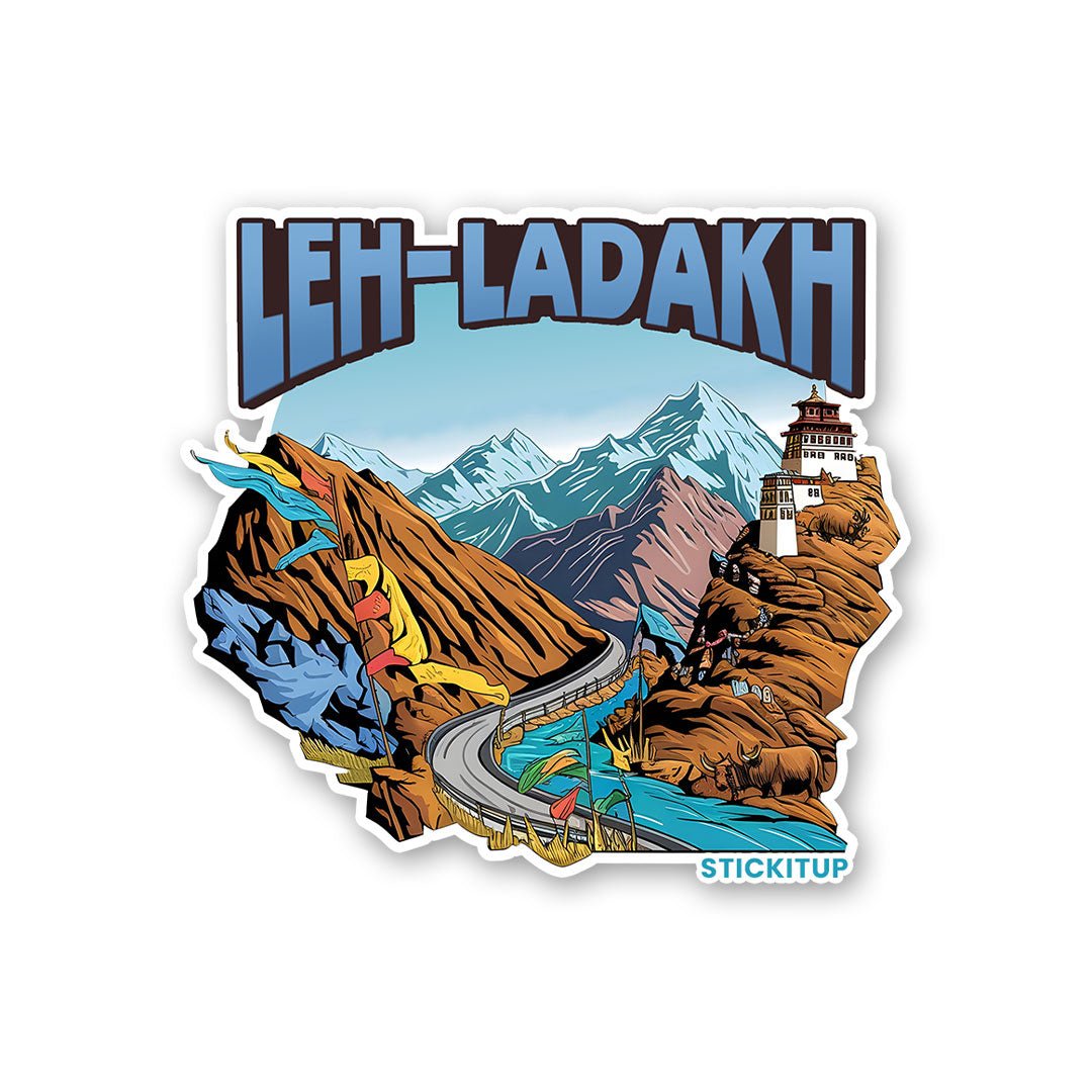 Leh Ladakh Sticker - Stickers | STICK IT UP