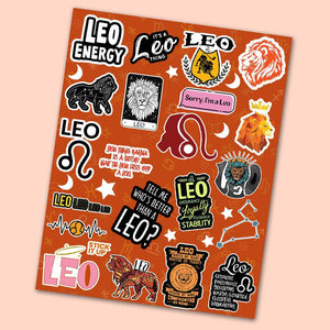 Leo Sheet waterproof vinyl decal for laptop, bike, car & bottle