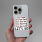 Let's Go 1.0 Sticker waterproof vinyl decal for laptop, bike, car & bottle