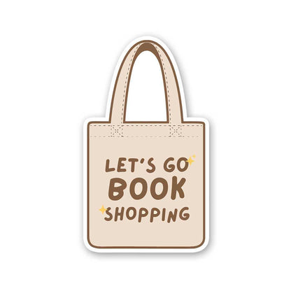 Let'S Go Shopping Sticker waterproof vinyl decal for laptop, bike, car & bottle