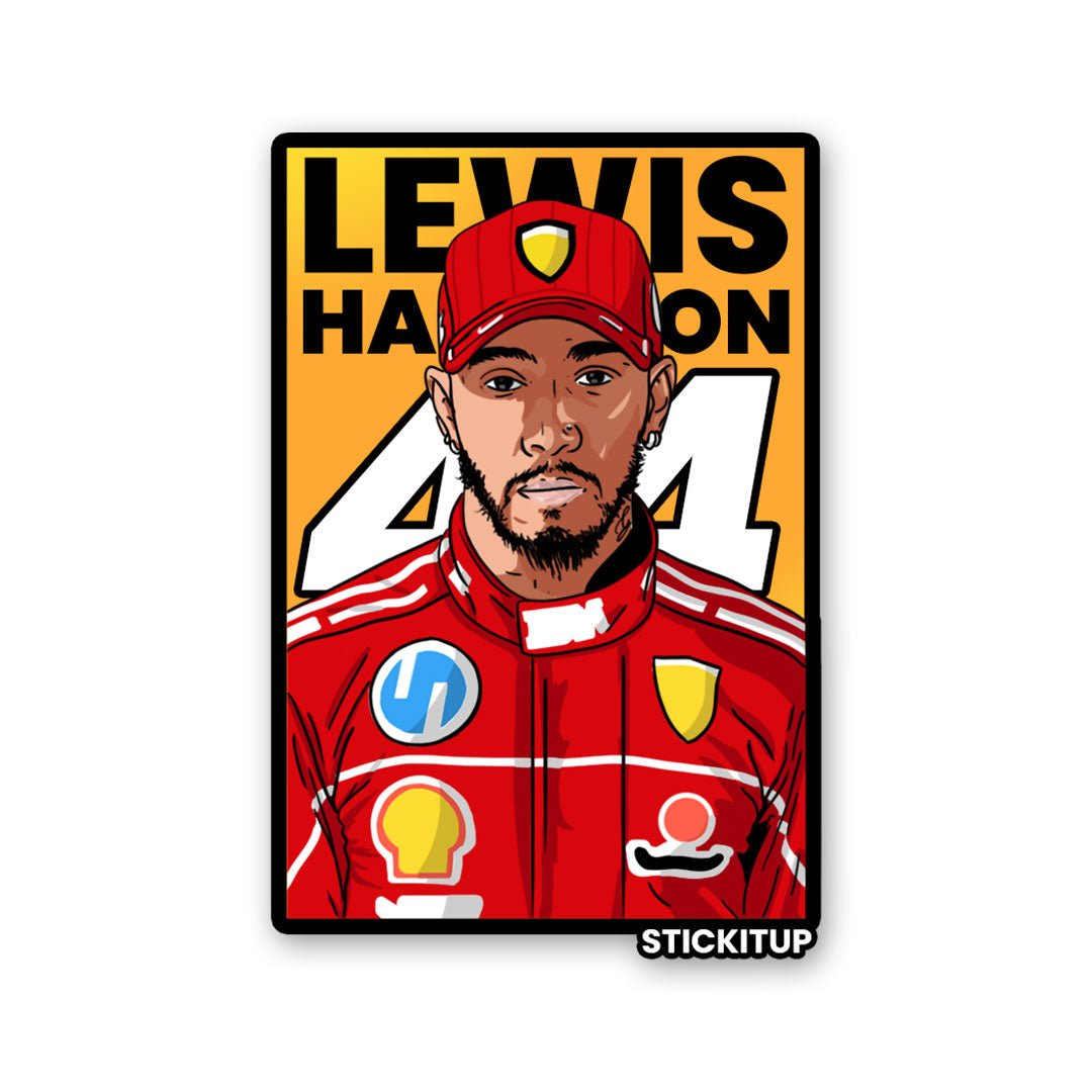 LEWIS HAMILTON Sticker - Stickers | STICK IT UP