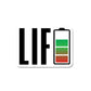 Life Sticker waterproof vinyl decal for laptop, bike, car & bottle
