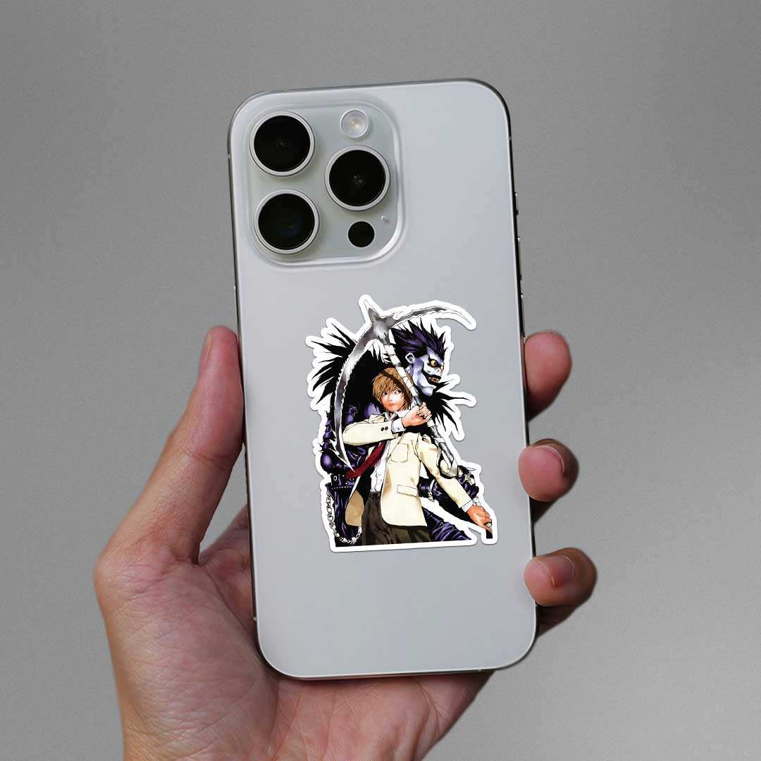 Light Yagami Sticker waterproof vinyl decal for laptop, bike, car & bottle