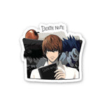 Light Yagmi And Ryuk Sticker waterproof vinyl decal for laptop, bike, car & bottle