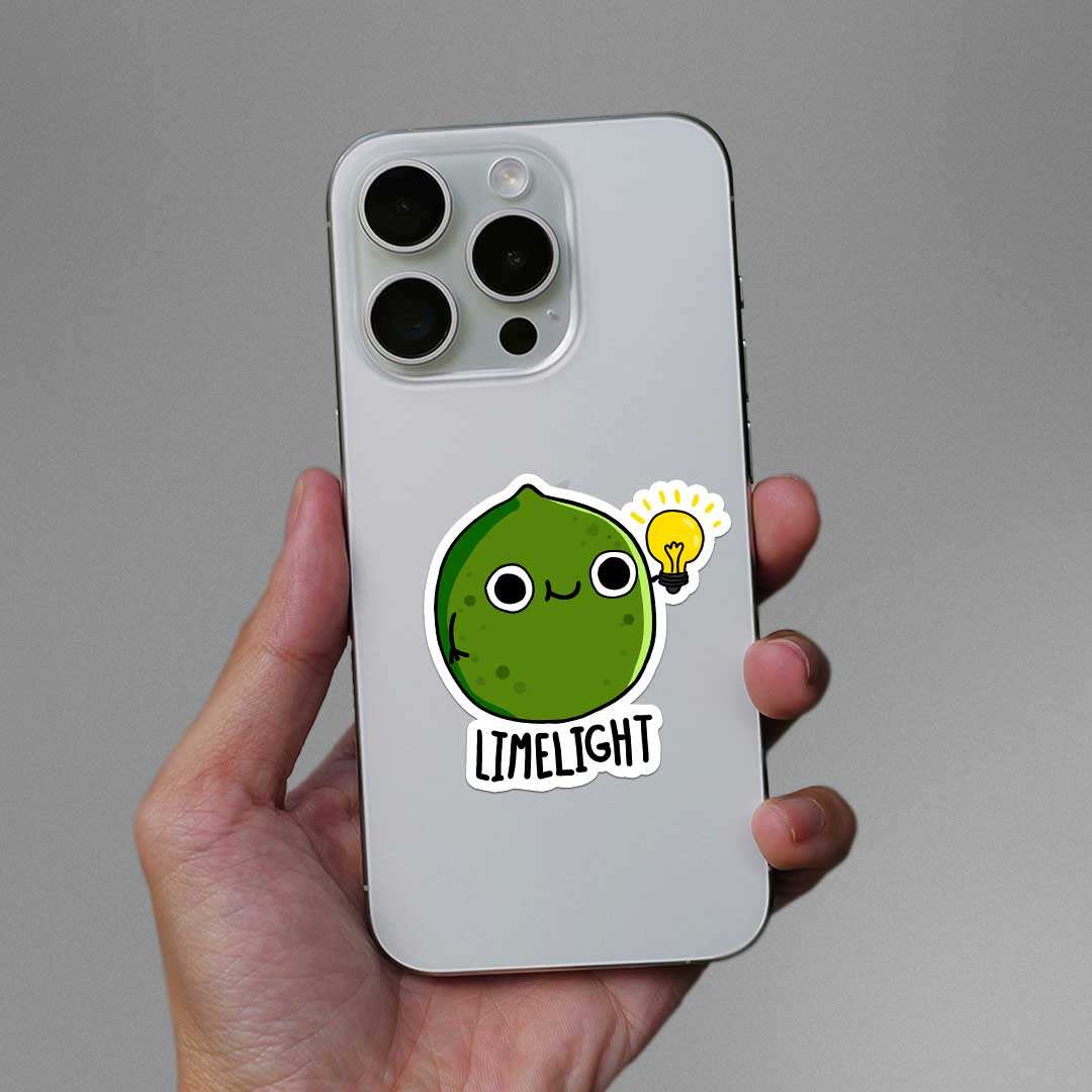 Limelight Sticker waterproof vinyl decal for laptop, bike, car & bottle
