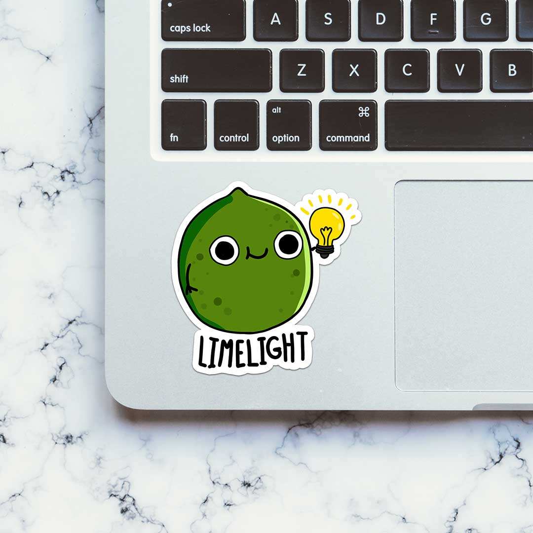 Limelight Sticker waterproof vinyl decal for laptop, bike, car & bottle