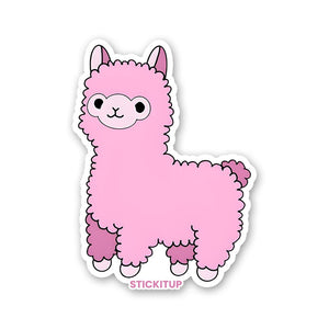 LLAMA Sticker waterproof vinyl decal for laptop, bike, car & bottle