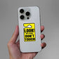 Look But Please Dont Touch Sticker waterproof vinyl decal for laptop, bike, car & bottle