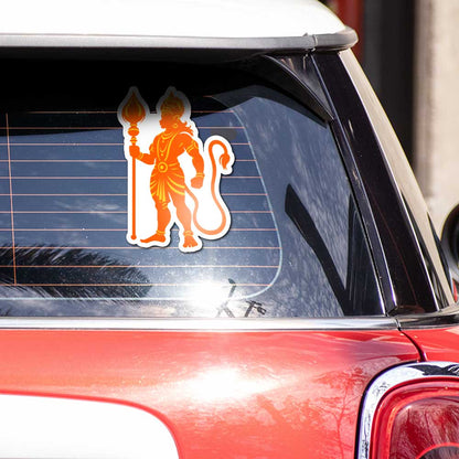 Lord Hanuman 2.0 Bumper Sticker - STICK IT UP