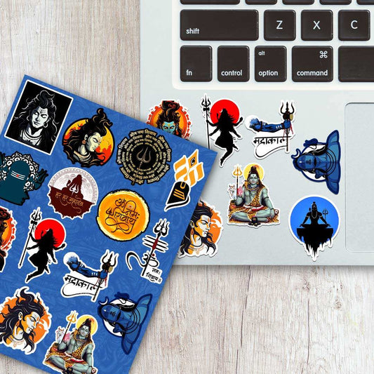 Lord Shiva Mini Sticker Sheet - STICK IT UP