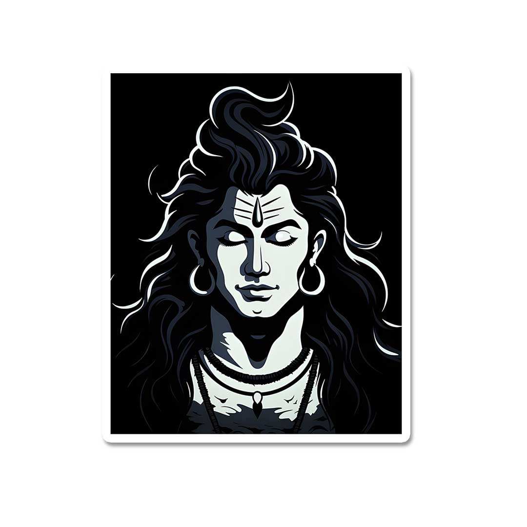 Lord Shiva Sticker - STICK IT UP