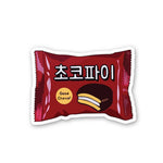 Lotte Pie Korean Sticker waterproof vinyl decal for laptop, bike, car & bottle