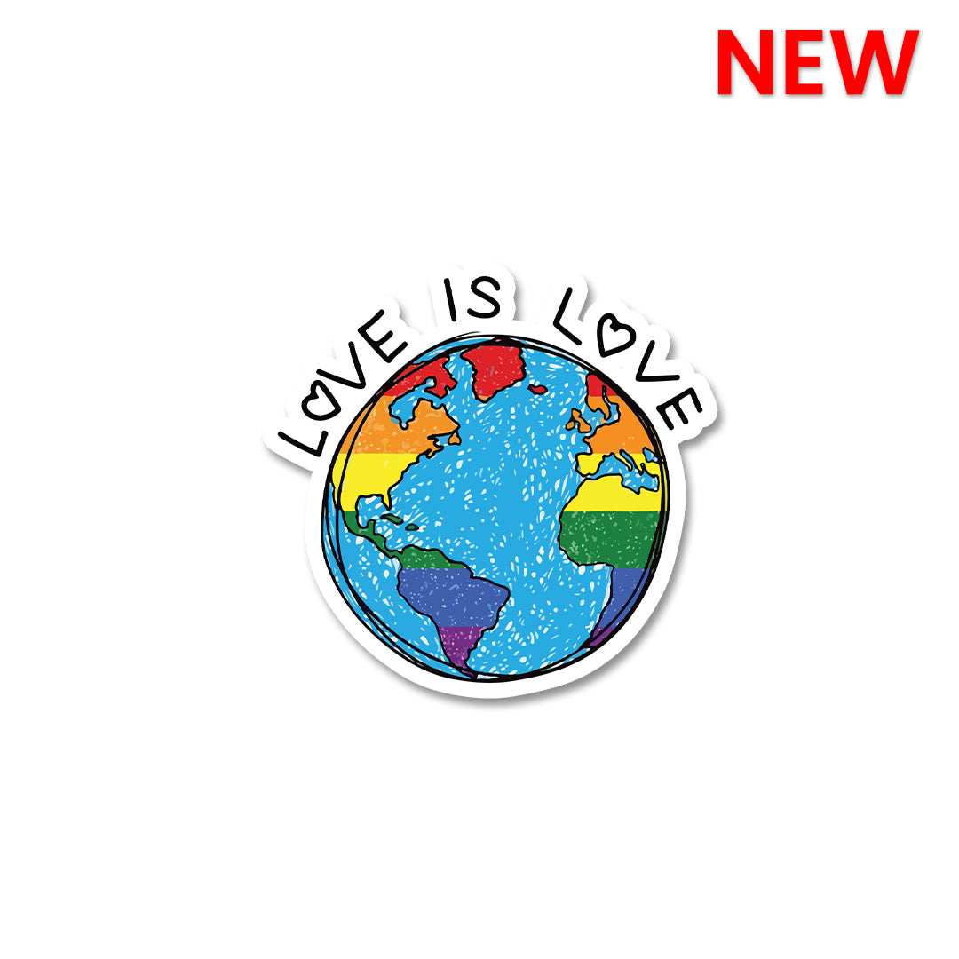 LOVE IS LOVE Sticker - Stickers | STICK IT UP