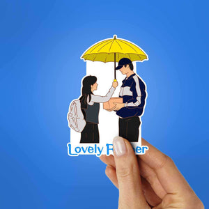 Love Runner Sticker waterproof vinyl decal for laptop, bike, car & bottle