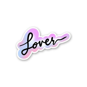 Lover Sticker waterproof vinyl decal for laptop, bike, car & bottle