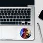 Luffy Awakening Holographic Sticker waterproof vinyl decal for laptop, bike, car & bottle