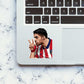 Luis Suarez Sticker waterproof vinyl decal for laptop, bike, car & bottle