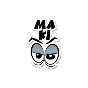 Maa ki Aankh Sticker waterproof vinyl decal for laptop, bike, car & bottle
