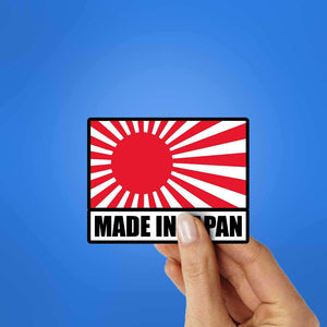 Made In Japan Sticker waterproof vinyl decal for laptop, bike, car & bottle