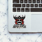 Malevolent Shrine Sticker waterproof vinyl decal for laptop, bike, car & bottle