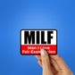 Man I Love Fair-Examination Sticker - Stickers | STICK IT UP