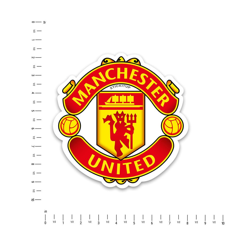 Manchester Bumper Sticker waterproof vinyl decal for laptop, bike, car & bottle