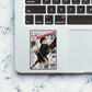 Manga Style Cover Art Glitter Sticker