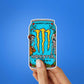 Mango Energy Can Glitter Sticker