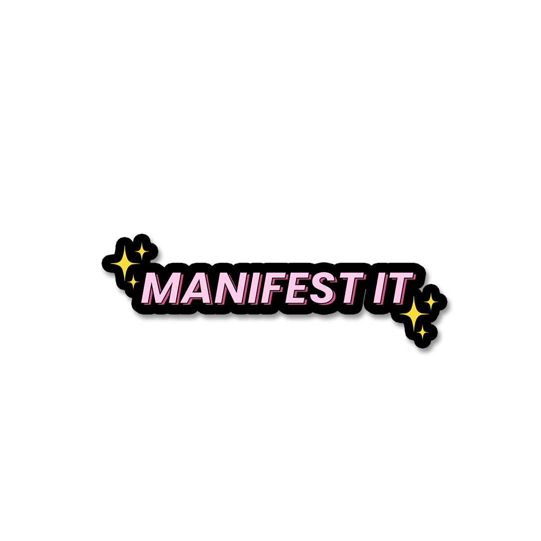 Manifest It Stickers - Stickers | STICK IT UP