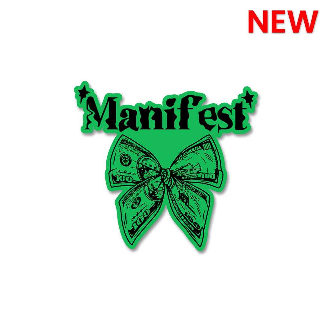 Manifest Sticker - Stickers | STICK IT UP