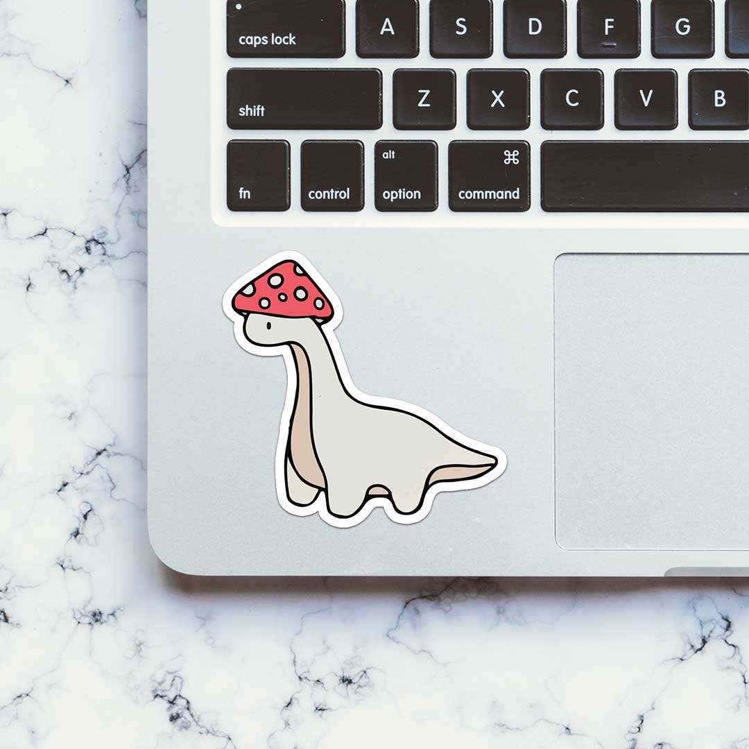 Mario Dino Sticker waterproof vinyl decal for laptop, bike, car & bottle