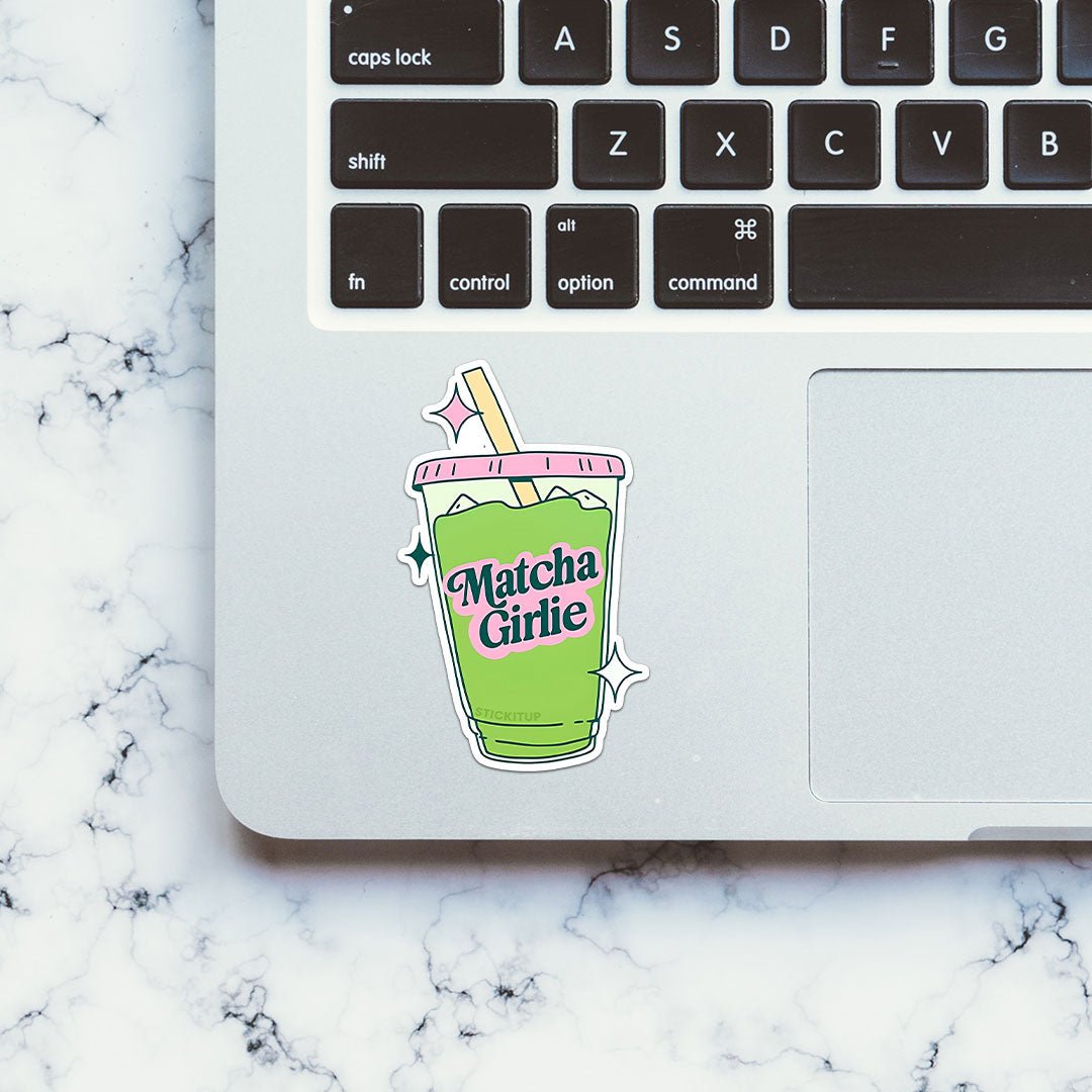Matcha Girlie Sticker - STICK IT UP