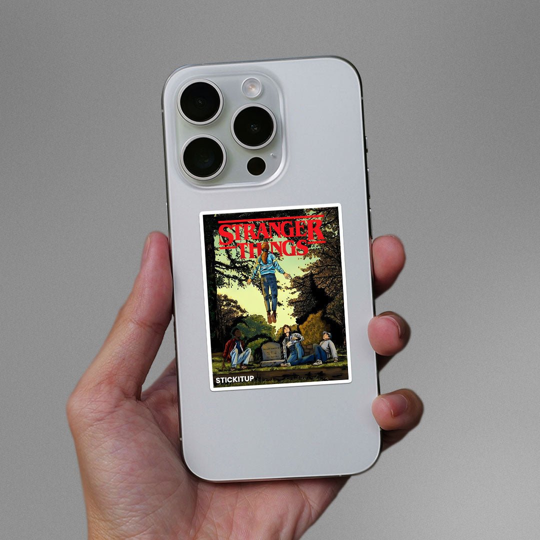 MAX RUNNING UP THAT HILL Sticker - STICK IT UP