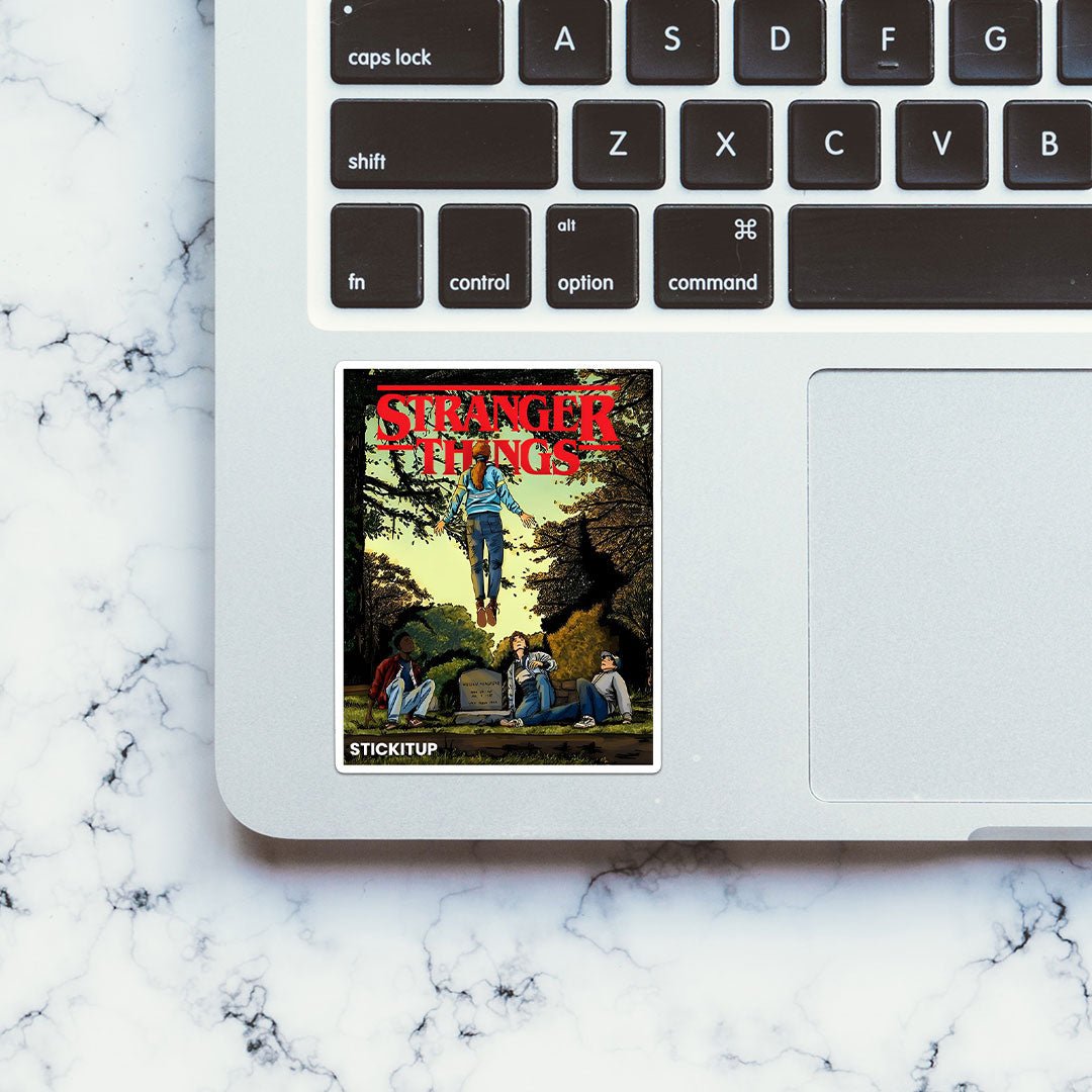 MAX RUNNING UP THAT HILL Sticker - STICK IT UP