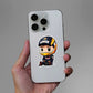 Max Verstappen Chibi Sticker waterproof vinyl decal for laptop, bike, car & bottle