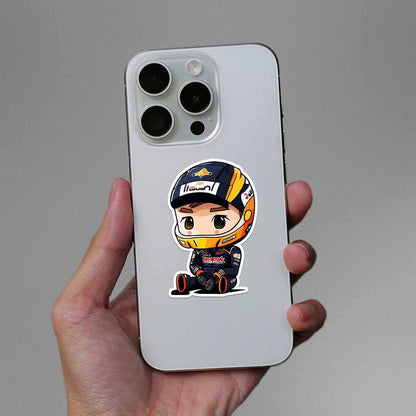 Max Verstappen Chibi Sticker - STICK IT UP